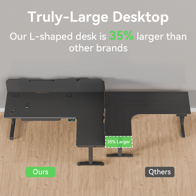 Livtab Cyberone Modular L-shaped Standing desk
