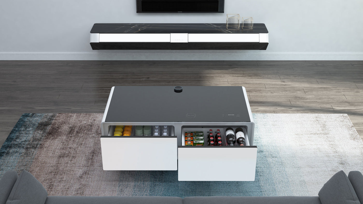 Livtab LT135 Smart Coffee Table with Fridge