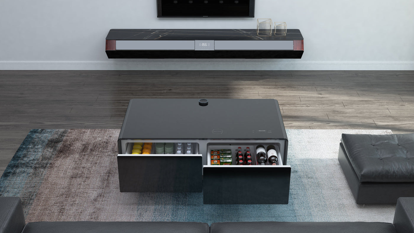 Livtab LT135 Smart Coffee Table with Fridge