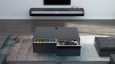 Livtab LT135 Smart Coffee Table with Fridge