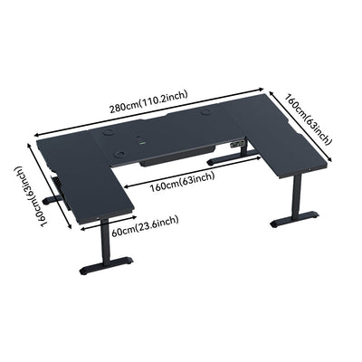 Livtab Cyberone Modular L-shaped Standing desk