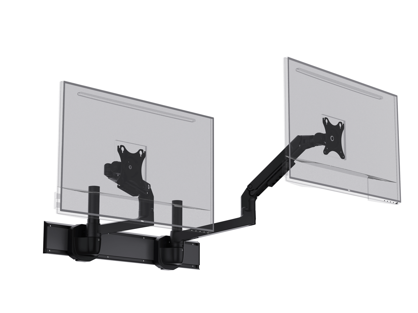 Livtab Cyberone Monitor Arm With Slider Rail