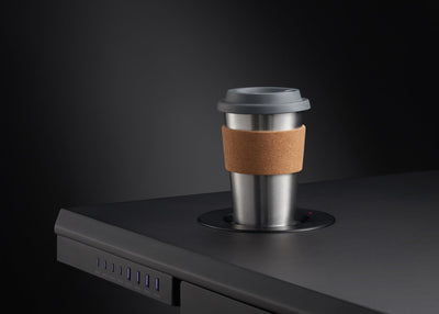 Livtab Cyberone Standing Desk with drawer -Dual Motor, cable management