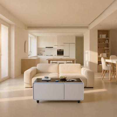 Livtab LT90 Pro Smart Coffee Table with Fridge