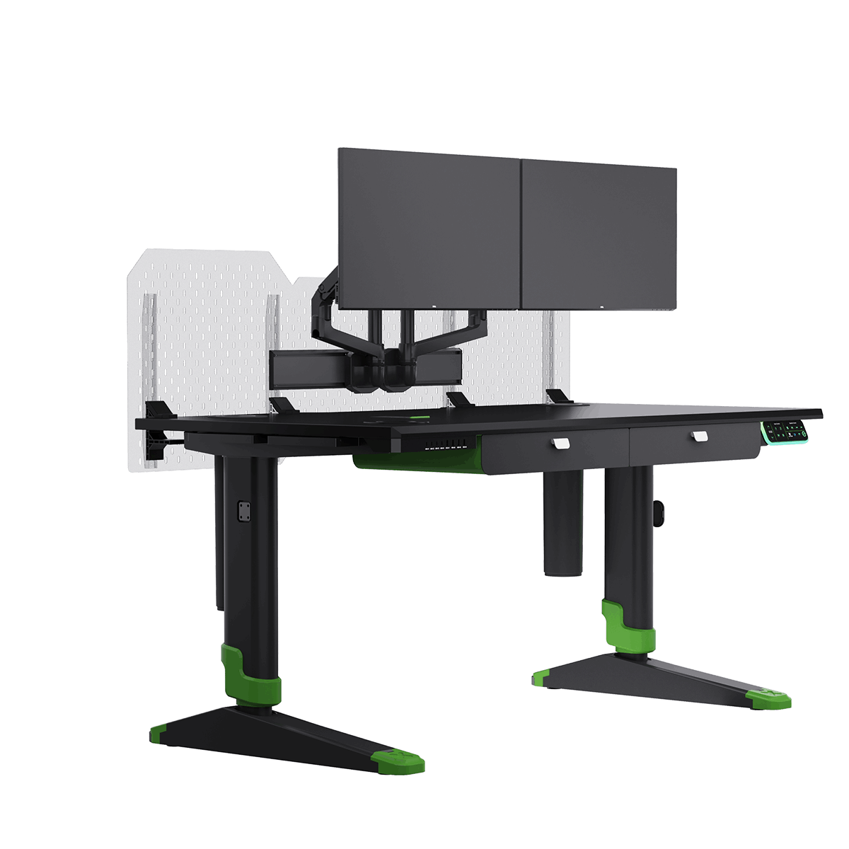 Livtab Cyberone Monitor Arm With Slider Rail