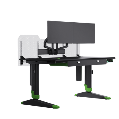 Livtab Cyberone Monitor Arm With Slider Rail