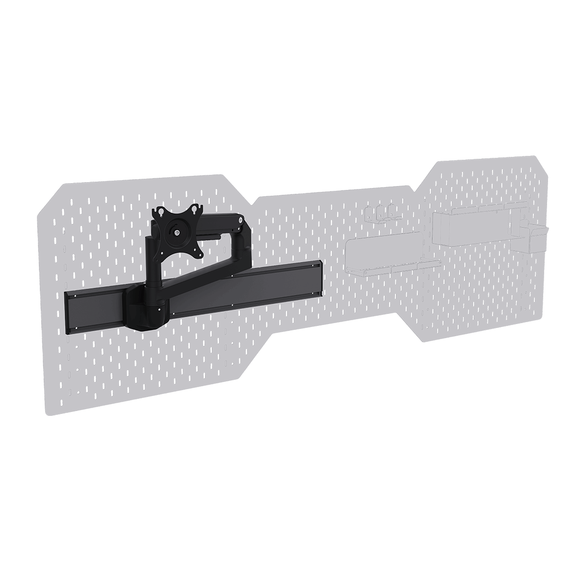 Livtab Cyberone Monitor Arm With Slider Rail