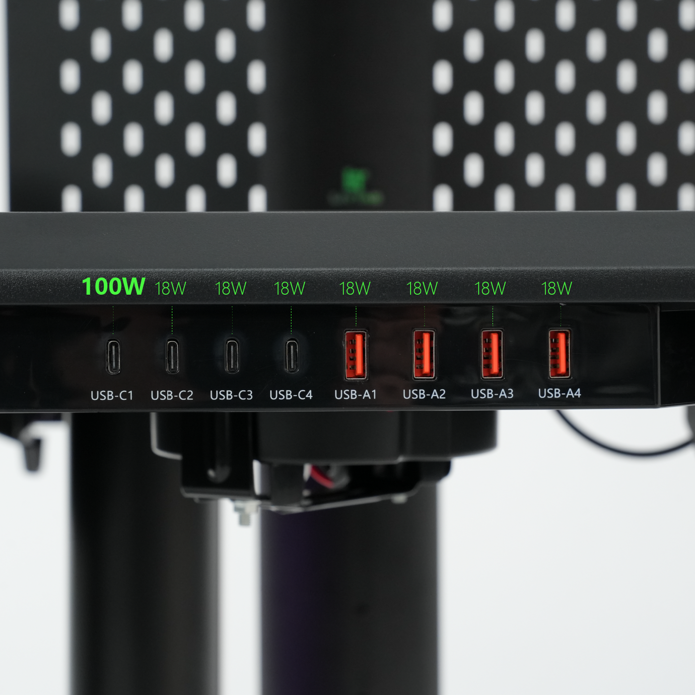 Livtab Cyberone Standing Desk with drawer -Dual Motor, cable management