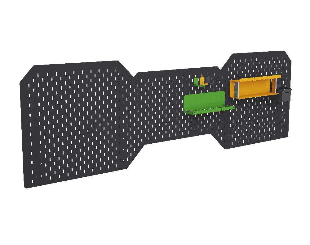 Metal Storage Pegboard