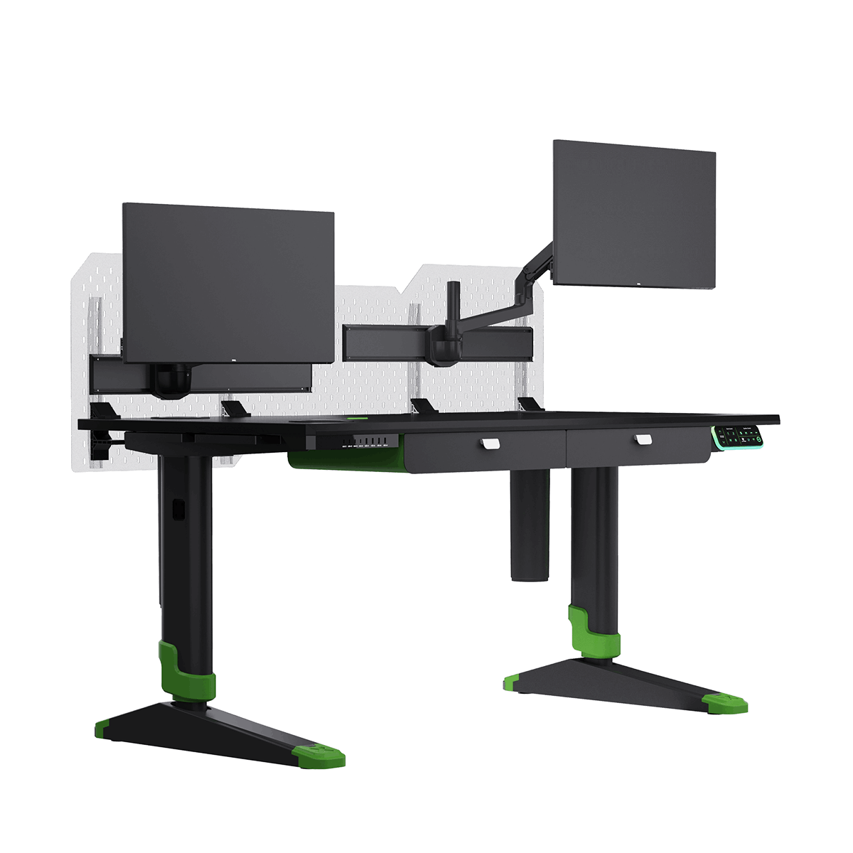 Livtab Cyberone Monitor Arm With Slider Rail