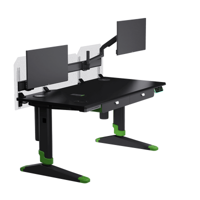 Livtab Cyberone Monitor Arm With Slider Rail